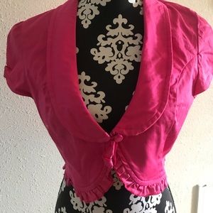 Cropped button overlay